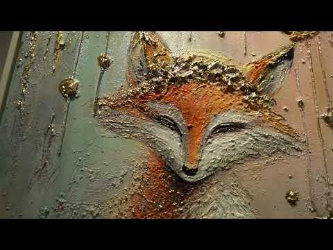 Handgemaltes Acrylbild auf Leinwand