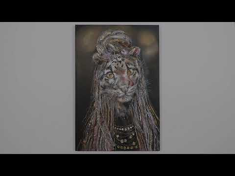 Abstrakte Wandkunst modern