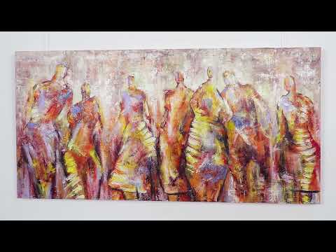 Abstrakte Wandkunst modern