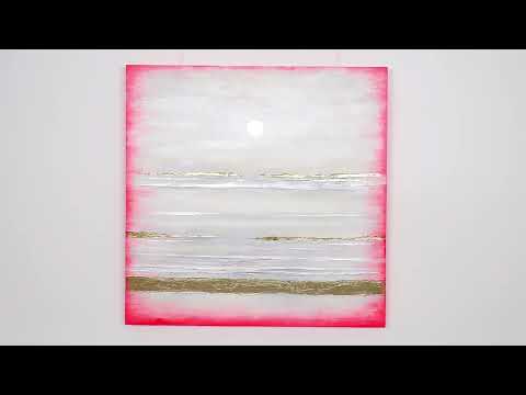 Pintura Acrílica “Sueño” 100x100 cm – Arte Minimalista sobre Lienzo