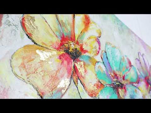 Leinwandkunst Acryl Textur Handgemalt