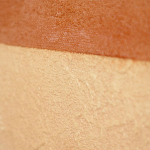 Reliefdetail orange beige strukturierte Kunst