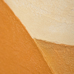 Reliefmalerei warme Farbtöne Acrylstruktur