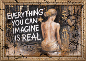 Street Art Acrylgemälde Modern