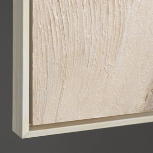 Seitenansicht strukturierte Leinwand moderne Kunst