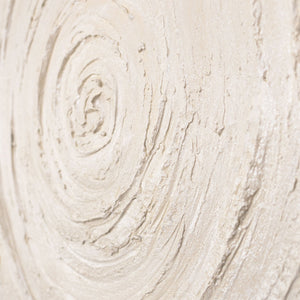 Strukturmalerei mit kreisförmigem Muster