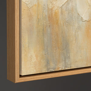 Strukturmalerei mit Tiefe und Glanz