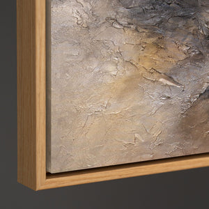 Texturmalerei mit Glanzeffekt und Tiefe