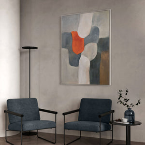 Wanddeko Wohnzimmer moderne Acrylkunst