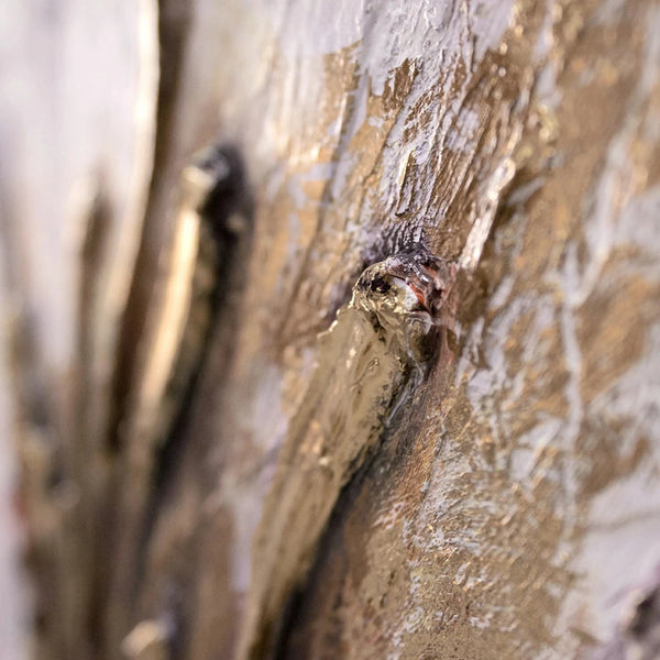 ölgemälde Nahaufnahme der Struktur mit Farbverlauf